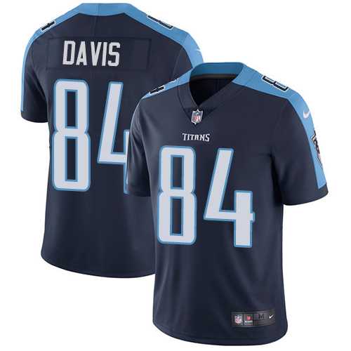 Nike Tennessee Titans #84 Corey Davis Navy Blue Alternate NFL Vapor Untouchable Limited Jersey,We sell and wholesale Nike Tennessee Titans #84 Corey Davis Navy Blue Alternate NFL Vapor Untouchable Limited Jersey on line form chian!